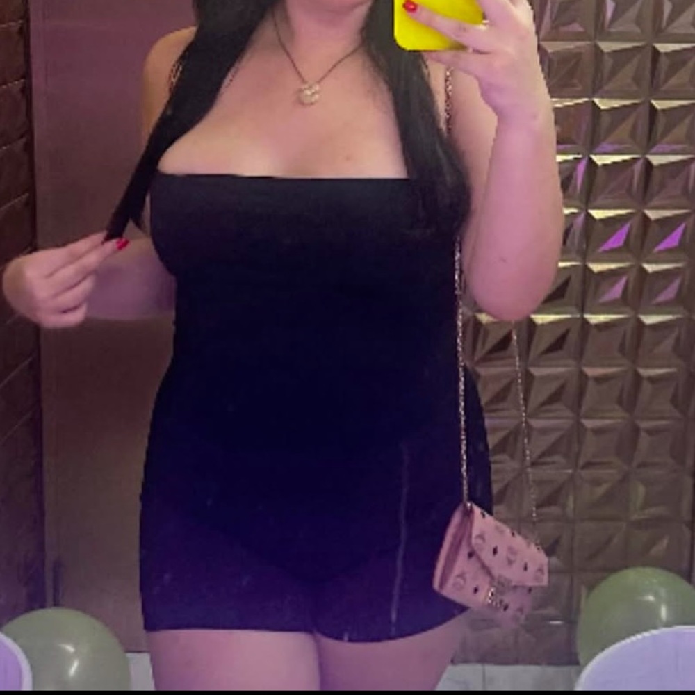Forever 21 black romper